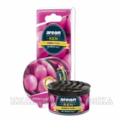 Освежитель воздуха AREON GEL KEN BLISTER BUBBLE GUM