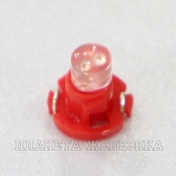 Автолампа 12V T4.2 LED RED комбинации приборов