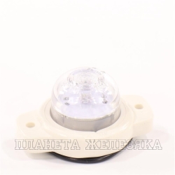 Фонарь габаритный ГФ3.18LED-21 12/24V белый корпус бесцветный ЕВРОСВЕТ