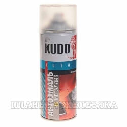 Автоэмаль KUDO Toyota 1C0 Silver Metallic Clearcoat мет.520мл аэрозоль