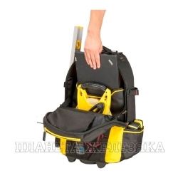 Рюкзак для инструментов 360х230х540мм с колесами 79 карманов,пластиковое дно,органайзер STANLEY