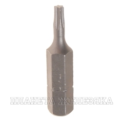 Бита TORX Т10 L=30мм 1/4" ROCKFORCE