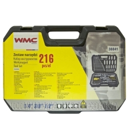 Набор инструментов 216 пр.1/4",3/8",1/2" 6-гр. WMC TOOLS