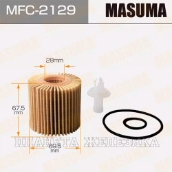 Фильтр масляный (элемент) TOYOTA Camry(V40,V50),Highlander,LEXUS RX300,RX330,RX350 MASUMA