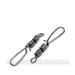 Застежка с вертлюгом Sinker Hook W Crane №12 7шт