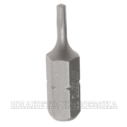 Бита TORX Т7х25мм 1/4" S2 JTC