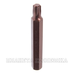 Бита TORX Т45 L=75мм S=10мм Premium ROCKFORCE