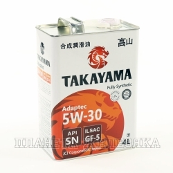 Масло моторное TAKAYAMA SN GF-5 4л син.