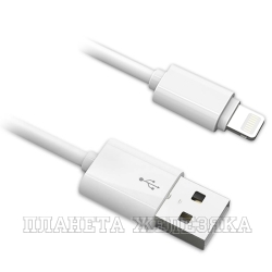 Устройство зарядное для мобильных устройств LDNIO 3.0+кабель USB-Lightning white 220v