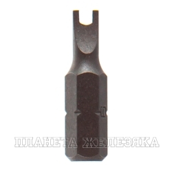 Бита SPANNER S6 L=25мм 1/4" FORCE