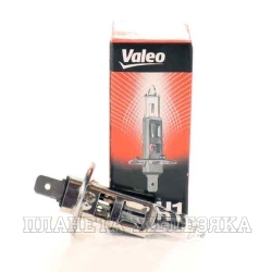 Автолампа 12V H1 55W P14.5s VALEO +50% 4300K