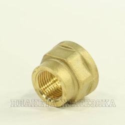 Муфта переходная F3/4"-F1/2" латунь ELSEN