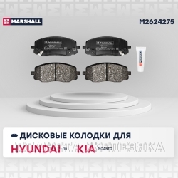 Колодки тормозные HYUNDAI i10 I 08, KIA Picanto I 04 передние (к-т)