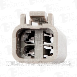 Колодка соед.4pin ответн.часть 7804442 TE PARTS