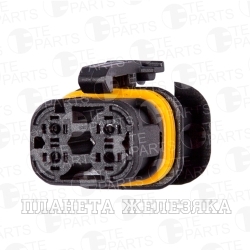 Колодка соед.4pin TE PARTS