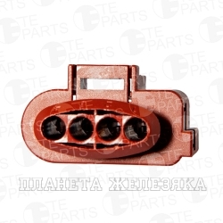 Колодка соед.4pin TE PARTS