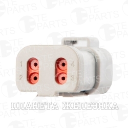 Колодка соед.4pin ответн.часть 7802146 TE PARTS