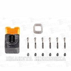 Колодка соед.6pin TE PARTS