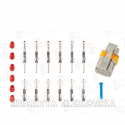 Колодка соед.6pin TE PARTS