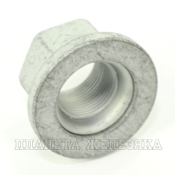 Гайка колеса М22x1.5/27 с шайбой ключ 32 открытая MERCEDES,MAN,BPW SAMPA