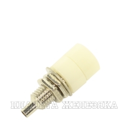 Клемма контактная WHITE 6мм BP-1W-M6