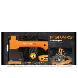 Топор 560гр с пилой и ножом X5 FISKARS