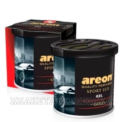 Освежитель воздуха Areon GEL CAN SPORT LUX BLISTER Gold