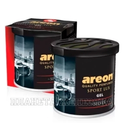 Освежитель воздуха Areon GEL CAN SPORT LUX BLISTER Silver