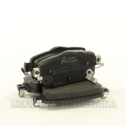 Колодки тормозные NISSAN Qashqai (14-) задние (4шт.) MEGAPOWER