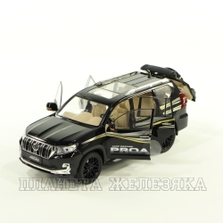 Модель автомобиля TOYOTA PRADO свет-звук М 1:18