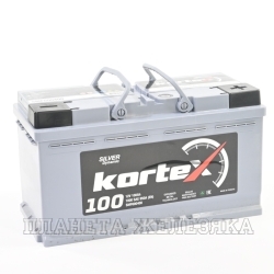 Аккумулятор KORTEX SILVER Dynamic100 а/ч обр.полярность пуск.ток 950А