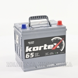 Аккумулятор KORTEX SILVER Dynamic ASIA D23 65 а/ч обр.полярность пуск.ток 640А