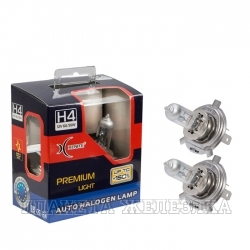 Автолампа 12V H4 60/55W P43t +150% XENITE к-т