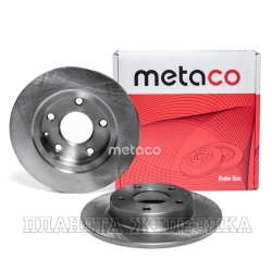 Диск тормозной MAZDA 3(BM) задний METACO (к-т 2шт)