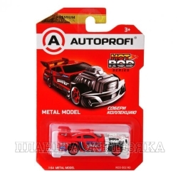 Модель автомобиля HOT ROD ROD-002 красный 1:64