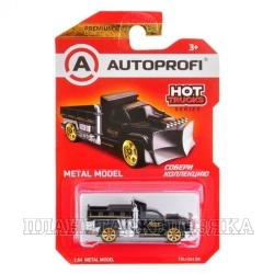 Модель автомобиля HOT TRUCKS TRU-004 чёрный 1:64