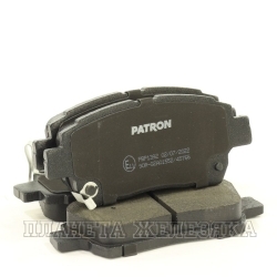 Колодки тормозные GEELY SC-7,TOYOTA Corolla 120 01-06,Prius 03-09 передние PATRON к-т