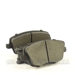 Колодки тормозные SKODA Fabia,Roomster,VW Polo,SEAT Cordoba 02-09 передние PATRON к-т