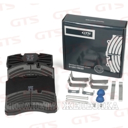 Колодки тормозные BPW TS2 4309 GTS Spare Parts