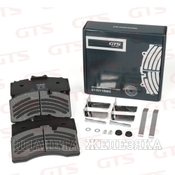 Колодки тормозные BPW дисковые (211x115x30) (4шт.) GTS Spare Parts