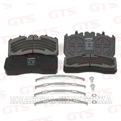 Колодки тормозные ROR Elsa 225-2 Kogel 216x102x29 GTS Spare Parts