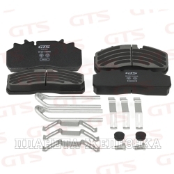 Колодки тормозные SAF, Wabco PAN 19-1 GTS Spare Parts