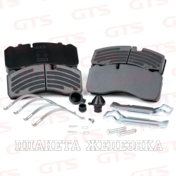 Колодки тормозные MAN,MERCEDES 211x93x30,Knorr SB/SN6,SB3745 => 04/2003 GTS Spare Parts