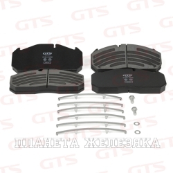 Колодки тормозные MAN, RVI 250x118x28,Meritor D3/D-Elsa 1 GTS Spare Parts