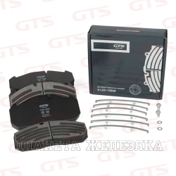 Колодки тормозные MAN, RVI 250x118x28,Meritor D3/D-Elsa 1 GTS Spare Parts