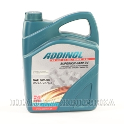 Масло моторное ADDINOL SUPERIOR 0530 C4 C3/C4 5л син.