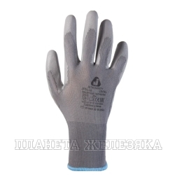 Перчатки полиэстеровые с полиуретановым покрытием р.XL(10) JETA SAFETY