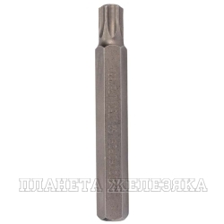 Бита TORX Т50 L=75мм S=10мм ROCKFORCE