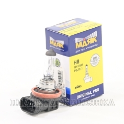 Автолампа 12V H8 35W PGJ19-1 МАЯК ORIGINAL PRO