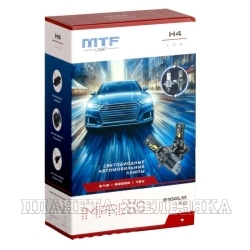 Автолампа 12V H4 21W 2100Lm 6000K P43t IMPRESS MTF 2шт